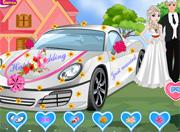 play Elsa Wedding Car Decoration