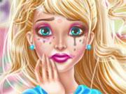 play Super Barbie Make Up Fiasco