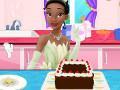 play Tiana Cooking Chocolate Cake