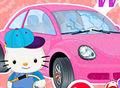 Hello Kitty Car Wash And Repair Game