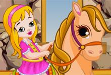 play Girly Horse Pet Care