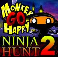 play Monkey Go Happy Ninja Hunt 2