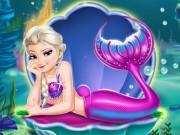 play Elsa Mermaid Queen