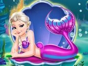 play Elsa Mermaid Queen