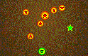play Collect Green Stars