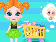 play Baby Anna Shopping Rush