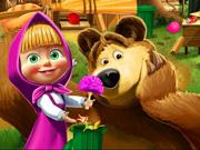 play Masha And The Bear House Decoration