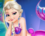 play Elsa Mermaid Queen