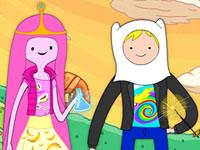 play Adventure Time Dress Up Game