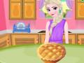 Elsa Cooking Ricotta Pie