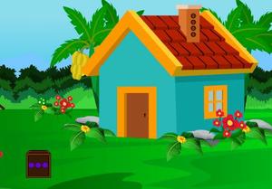 play Escapezone Mushroom House Frog Escape