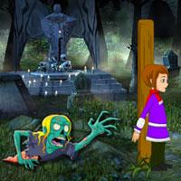 play Escape Little Girl From Zombie Forest