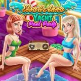 play Elsa & Anna Yacht Pool Party