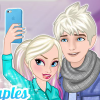 play Enjoy Frozen Couple Selfie Battle