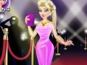 play Elsa Red Carpet Dressup