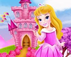 Baby Aurora Castle Decoration