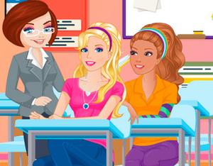 play Barbie Class Slacking