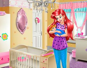 play Ariel Baby Room Decoration