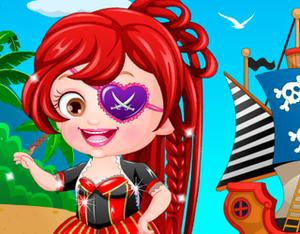play Baby Hazel Pirates Dressup