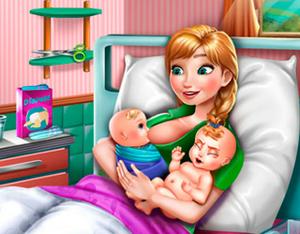 play Anna Mommy Twins Birth