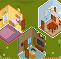 Isometric House Escape