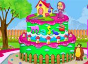 play Masha And The Bear Cake