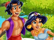 Jasmine And Aladdin Kissing