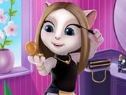 Talking Angela Make Up Time