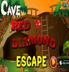 play Cave Red Diamond Escape