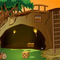 play Cave Red Diamond Escape