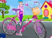 Barbie Bicycle Wash And Repair