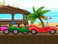 play The Simpsons - Beach Race
