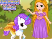 play Rapunzel Unicorn Care