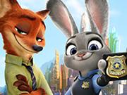 Judy And Nick Searching For Clues