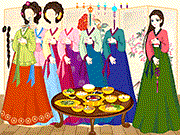 play Korean Hanbok Dressup