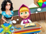 play Masha School Adventure