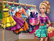 play Sery College Dolly Dress Up