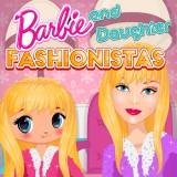 play Barbie And Daughter Fashionistas