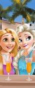 play Elsa And Rapunzel Selfie Time