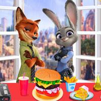 play Zootropolis Burger Cooking