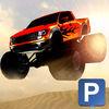 Offroad Monster Truck Parking Simulator 3D: A Real Truck Driving In Derby Racing Game