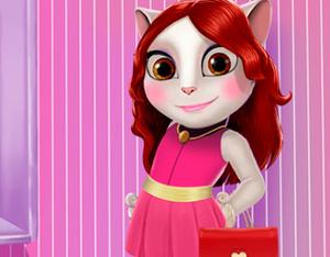 play Talking Angela Makeup Time