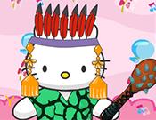 play Tribal Hello Kitty