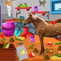 play Clean Up Horse Farm 2