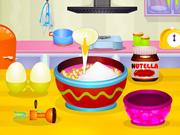 play Cooking Chocolate Hazlenut Pie