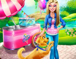 play Barbie Puppy Potty Training