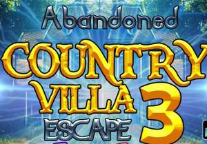 play Firstescape Abandoned Country Villa Escape 3