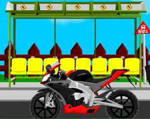 play Ajaz Red Bike Escape