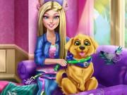 play Barbie Puppy Potty Training