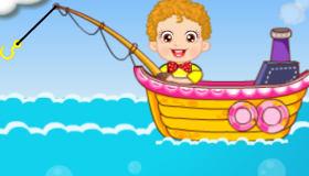 play Little Girl Fishing
